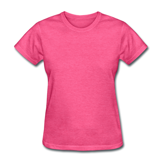 Women's Crewneck T-Shirt - heather pink