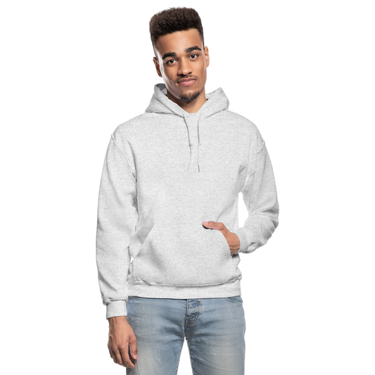 Mens Heavy Blend Adult Hoodie - light heather gray