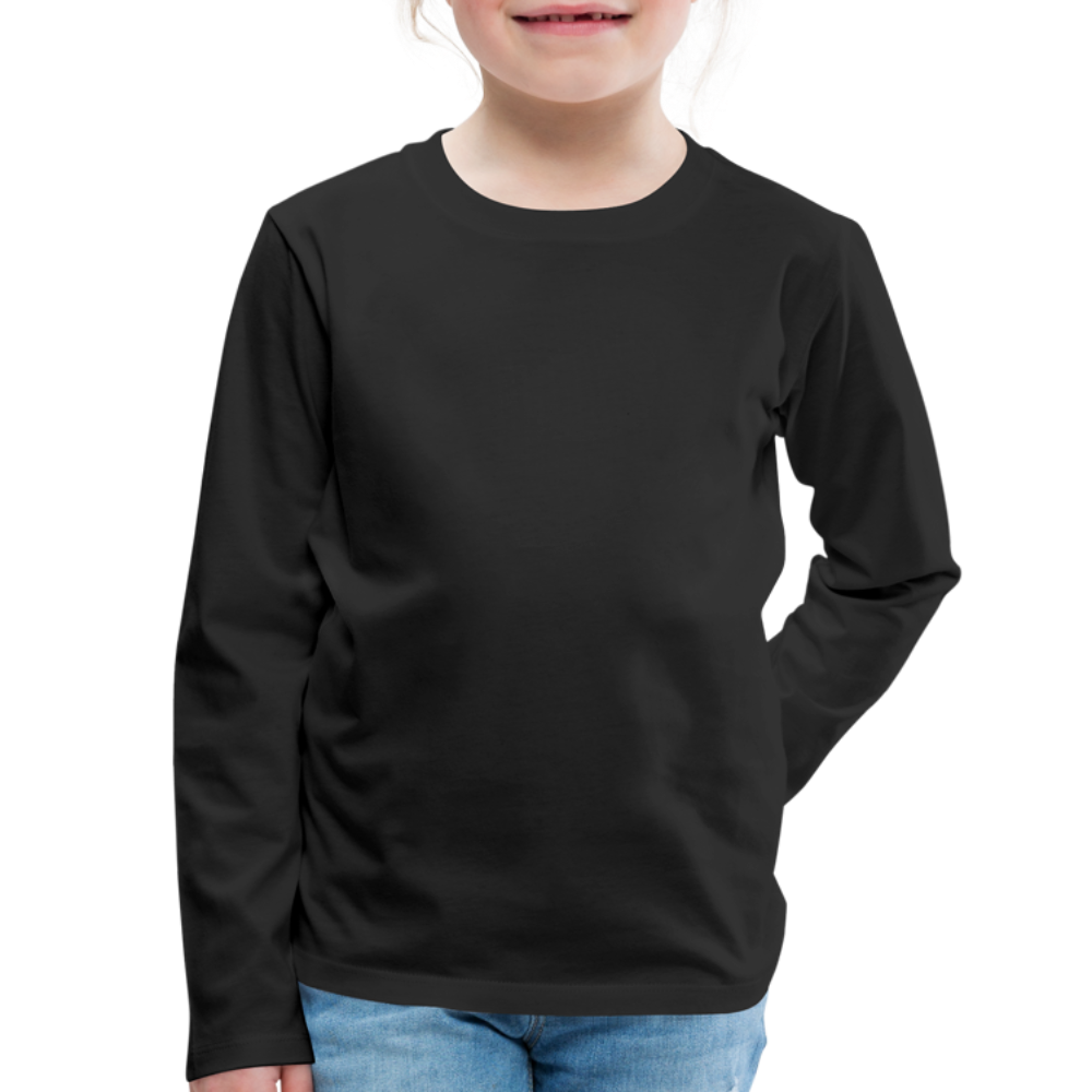 Kids' Premium Long Sleeve T-Shirt - black