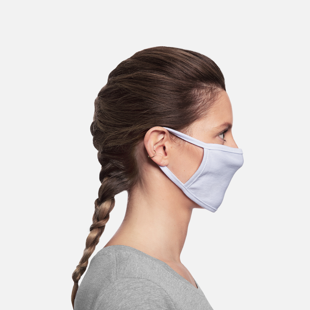 Face Mask - white/white